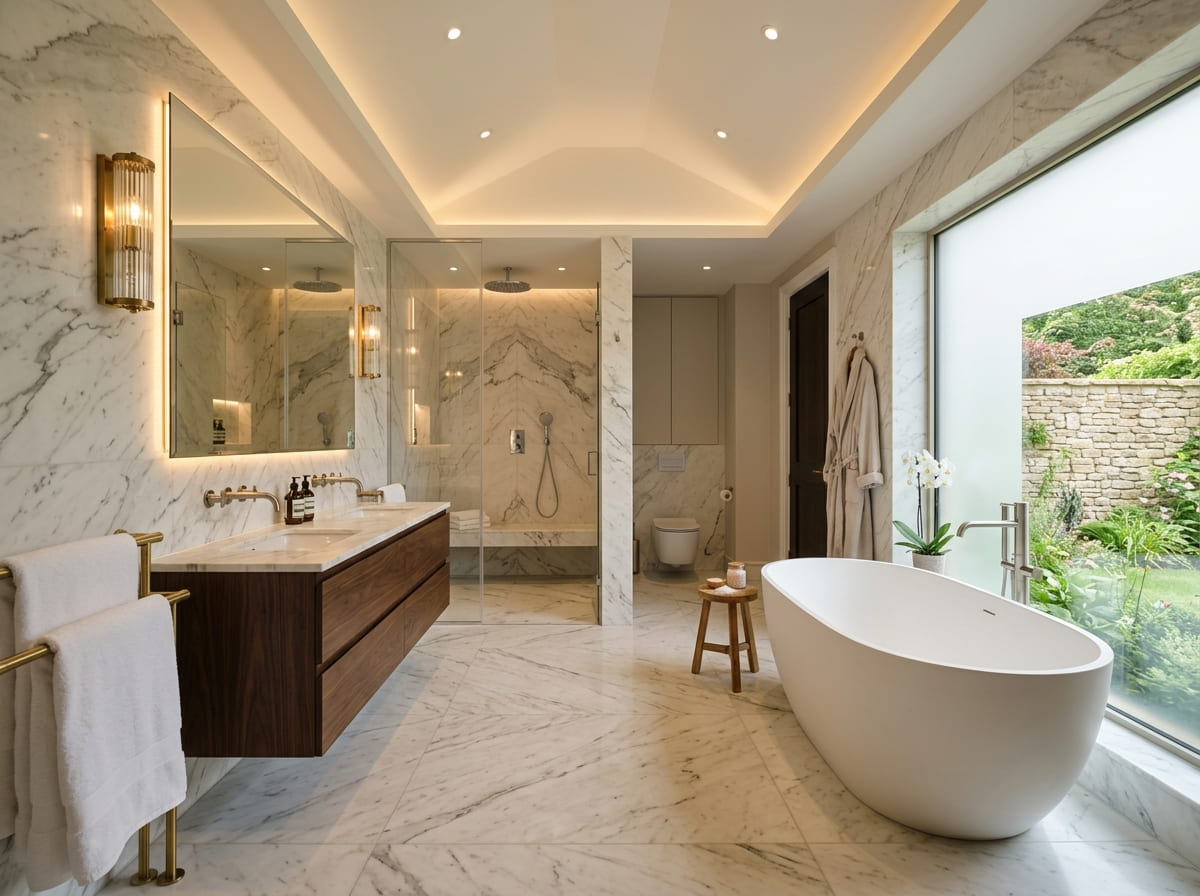 Custom Bathroom Renovation in Douglass