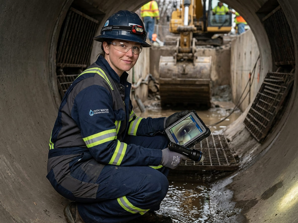 Sewer Line Inspection & Replacement in Douglass